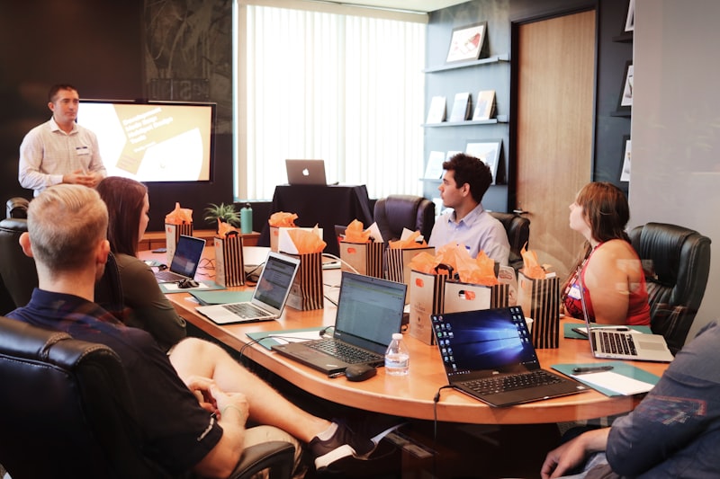 Technical implementation specialists working together